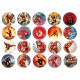 TFlash4 set 20 mini discuri de vafa caketoppers Flash D5cm